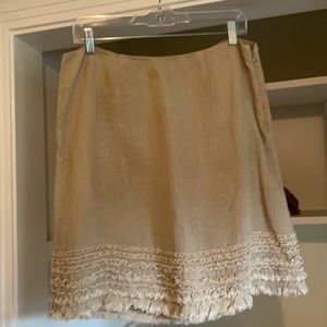 Tommy Bahama linen skirt.